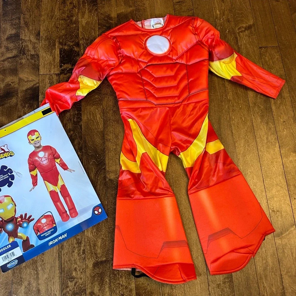 Marvel Spidey and His Amazing Friends Iron Man Toddler Costume 2T